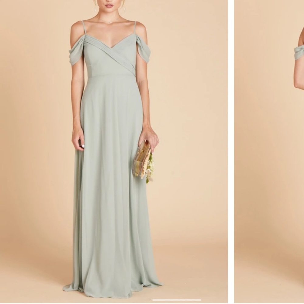 Birdy Grey Sage bridesmaid dress